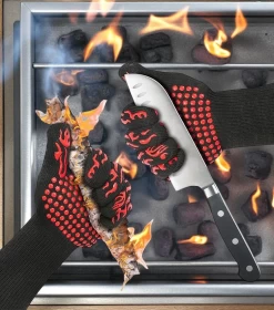 قفازات شواء مقاومة للحرارة