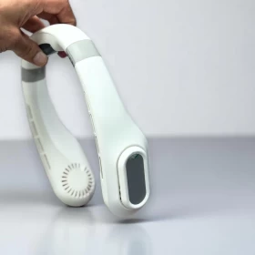 J18 Cooling Hanging Neck Fan  (White)