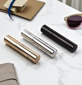 Refillable Aluminum Perfume Spray Bottle With Window -10ml