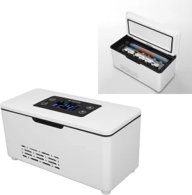 Cooling Portable Refrigerator Box – Mini Car Medication Fridge with LED Display
