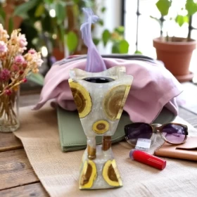 Luxury Resin Mabkhara – Elegant Bakhoor Incense Burner (15cm)