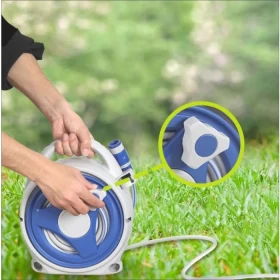 Multi-Purpose 15m Hose Reel Set for Garden – Durable & Easy to Use