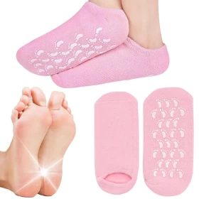 Moisture Spa Gel Heel  Soft Foot Care Silicon Socks