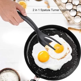 2 in 1 Silicone Spatula Turner Heat-Resistant Non-Stick