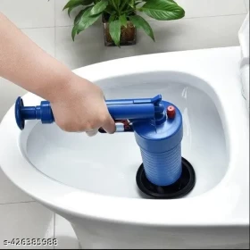 High Pressure Air Drain Blaster Pump | Powerful Clog Remover for Toilets, Sinks & Pipes