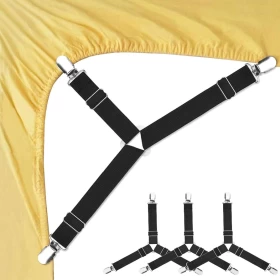Adjustable Bed Sheet Holder Straps-4pcs