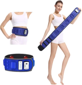 Electric Slimming Belt with Heat and Vibration Massage -Adjustable