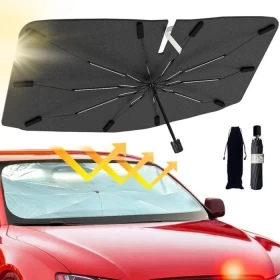 Foldable Car Windshield Sun Shade Umbrella