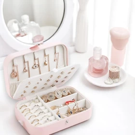 Travel Portable Jewelry Box Organizer