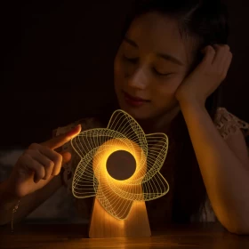 Windmill Rotating LED Light – Decorative & Colorful Motion Light