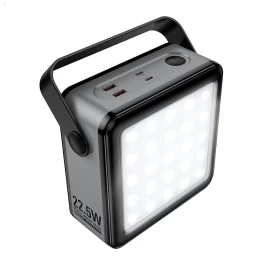 باور بانك Hoco J161 بسعة 80000mAh مع شحن سريع 22.5 واط وPD 20W وإضاءة LED