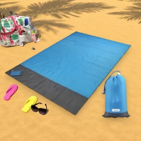 Waterproof Pocket Beach Blanket Folding Camping Mat