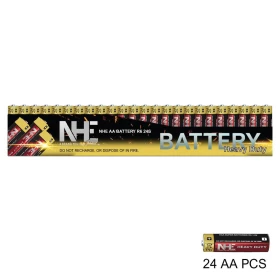 24Pcs Super Heavy Duty AA Battery