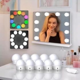 RGB Makeup Vanity Light USB Adjustable Cabinet Mirror Light