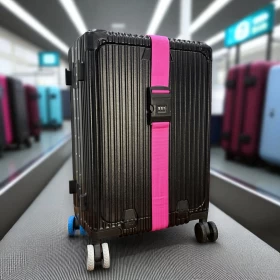 Cross Luggage Belt Strap With Buckle For Suitcases -180cm