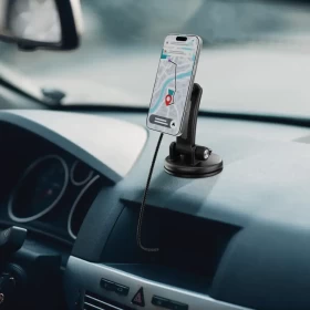 Powerology Airwave Magnetic Wireless Car Charger