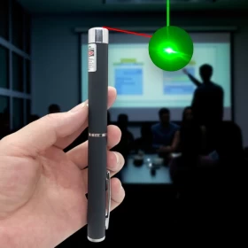 LED Flashlight Laser Pointer With 5 Light Modes