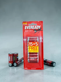 20Pcs Eveready Heavy Duty AA Batteries Long Lasting Power Pack -AAA