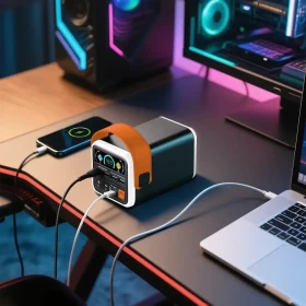 Porodo Cappadoc 60000mAh Power Bank – High-Capacity Multi-Port Charging