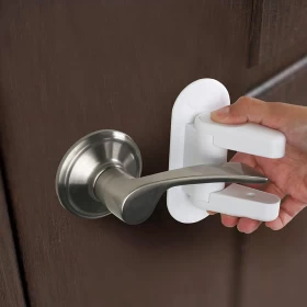 Child Proof Door Lever Lock Safety Handle Protector