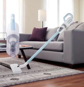 Electric 2-in-1 Stick & Handheld Vacuum – 800W (White)