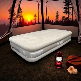 Size Auto Inflatable Air Bed Built-In Pump -200x150x40cm