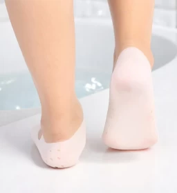 Silicone Gel Anti Crack Cushion Socks for Men and Women