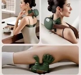 Heated Massage Master – Wireless Neck & Shoulder Massager 4D
