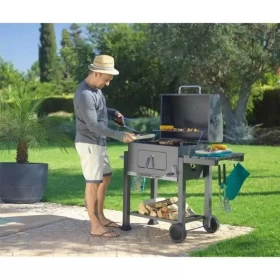 Charcoal BBQ Grill with Large Grilling Surface – 117 × 53 × 100 cm
