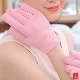 Moisturizing Silicone Gel Spa Gloves for Hands