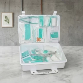 صندوق إسعافات أولية لـ 25 شخص – حقيبة طبية للطوارئ