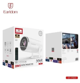EARLDOM 2-in-1 Game Projector ET-PJ03 – Ultimate Gaming & Entertainment Experience!