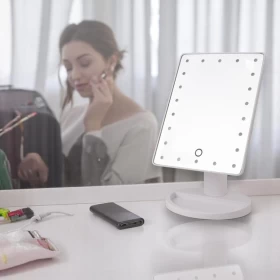 Mirror Vanity with 16 Lights-Battery