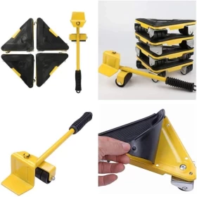 Heavy Duty Furniture Shifter Mover With 360° Wheels-Up to 200 KG