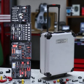 طقم أدوات يدوية عالي الجودة  – 187 قطعة