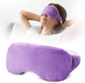 Heated Eye Mask – Microwavable Warm Compress for Eye Comfort