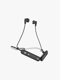 Powerology ENC Wireless Neckband Earphones  HiFi Sound & IPX5 Waterproof – Black