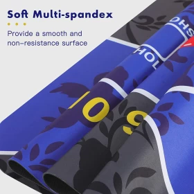 حصيرة ألعاب ورقية مطاطية مانعة للانزلاق مع حقيبة حمل -55x120cm