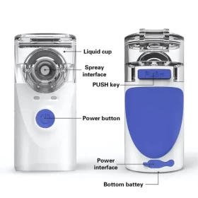 Portable Mesh Nebulizer Battery-Electronic