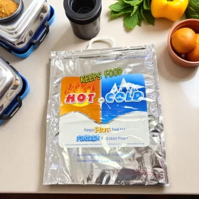 Insulated Thermal Food Storage Bag Reusable Hot Cold Lunch -41x49cm