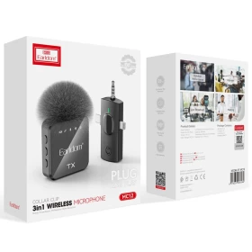 Earldom MC12 3-in-1 Wireless Digital Collar Microphone