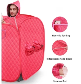 Portable Folding Steam Sauna Tent Electric Home Spa -1000Watt