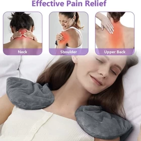 Neck & Shoulder Rapid Relief  Weighted Wrap-Microwave Pad