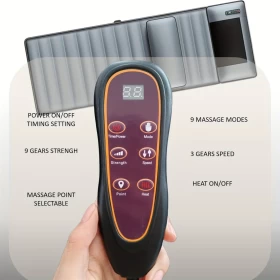 حصيرة تدليك للجسم بالكامل  مع مساج شياتسو للرقبة و10 مناطق اهتزاز APS52