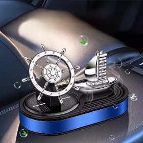 Sailor's Rudder & Ship Solar Rotating Air Freshener